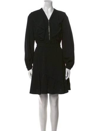 Iro V-Neck Mini Dress