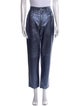 Iro Lamb Leather Straight Leg Pants