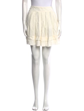 Iro Ruffle Embellishment Mini Skirt