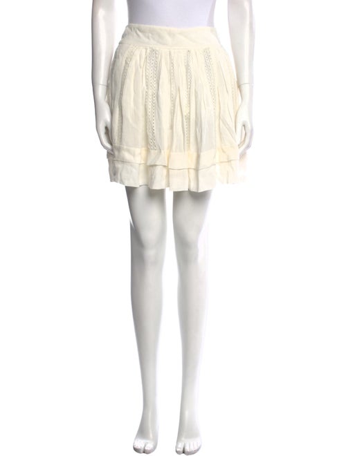 Iro Ruffle Embellishment Mini Skirt