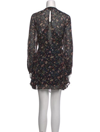 Iro Floral Print Mini Dress