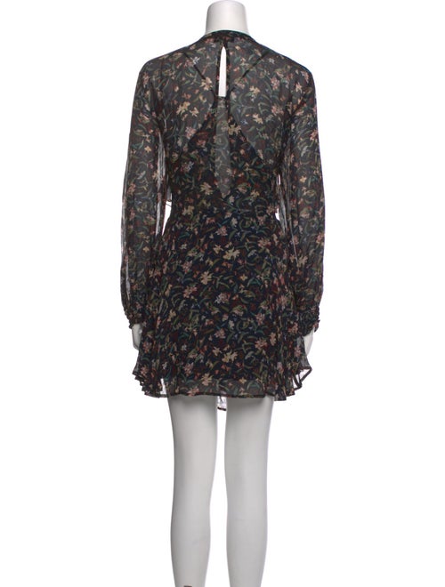 Iro Floral Print Mini Dress