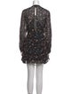 Iro Floral Print Mini Dress