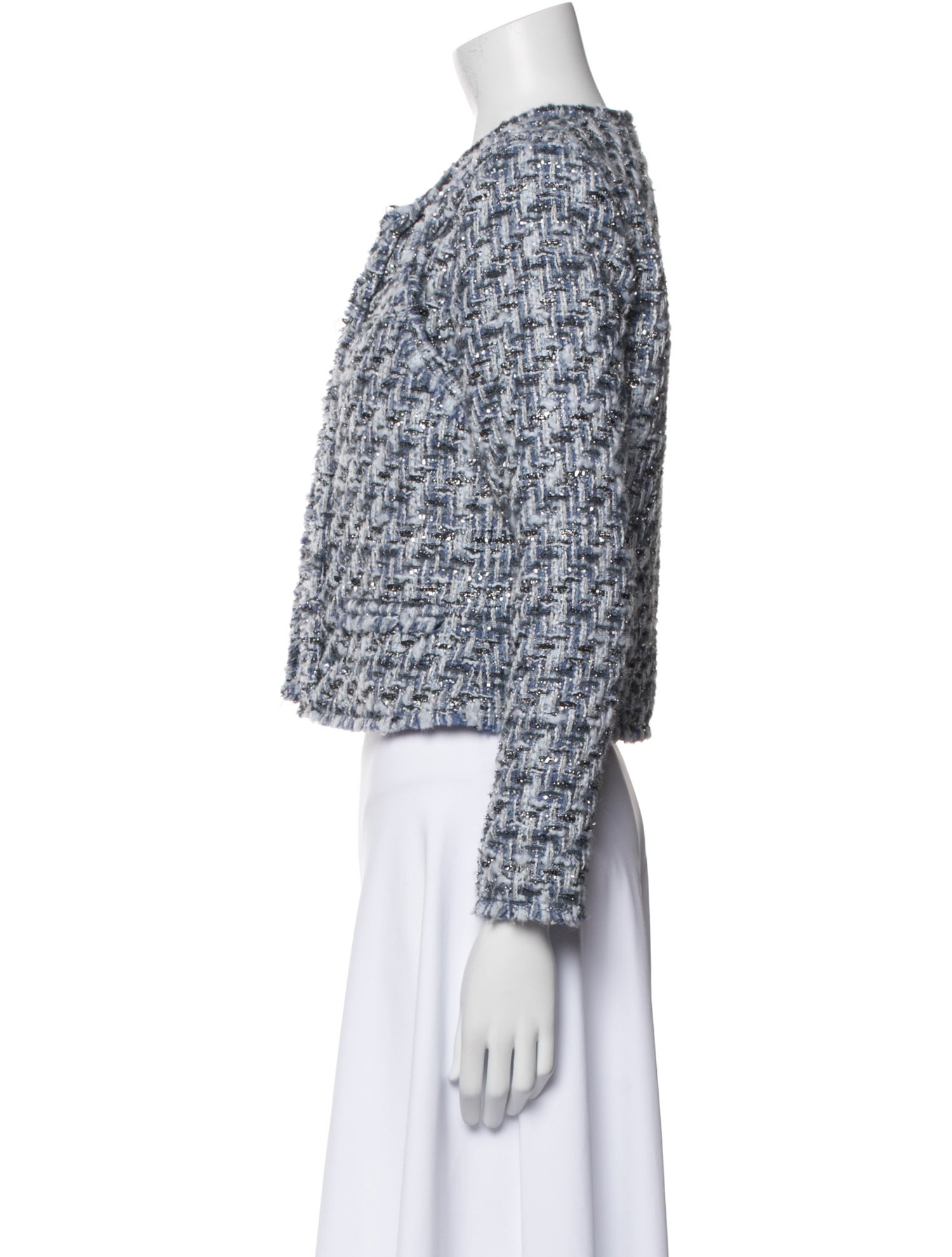 Iro Tweed Pattern Evening Jacket