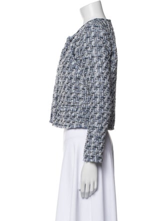 Iro Tweed Pattern Evening Jacket