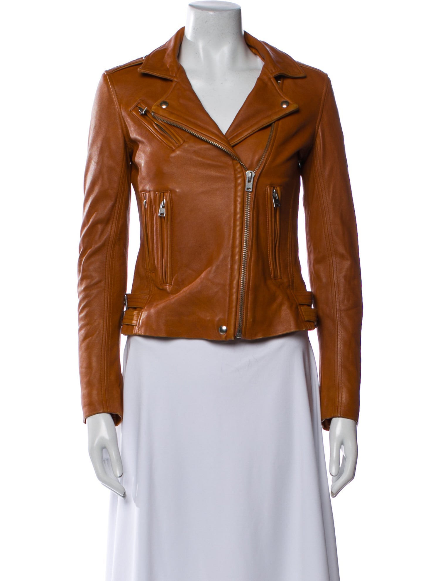 Iro Lamb Leather Biker Jacket