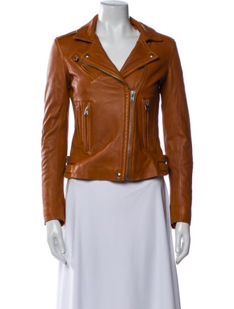 Iro Lamb Leather Biker Jacket