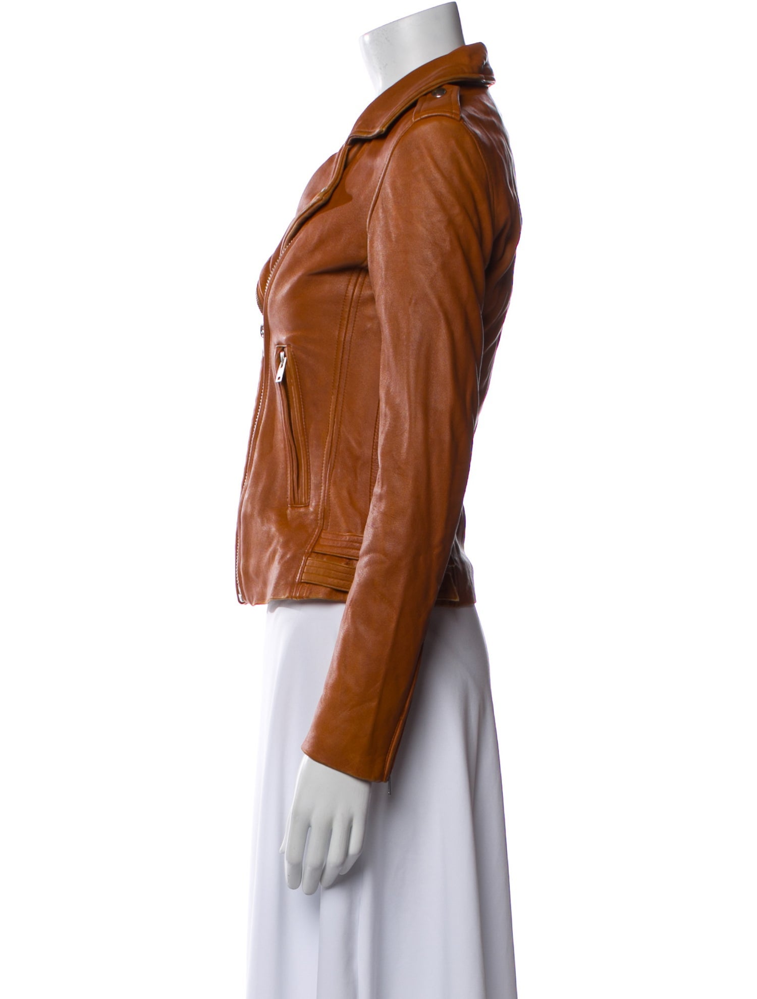 Iro Lamb Leather Biker Jacket