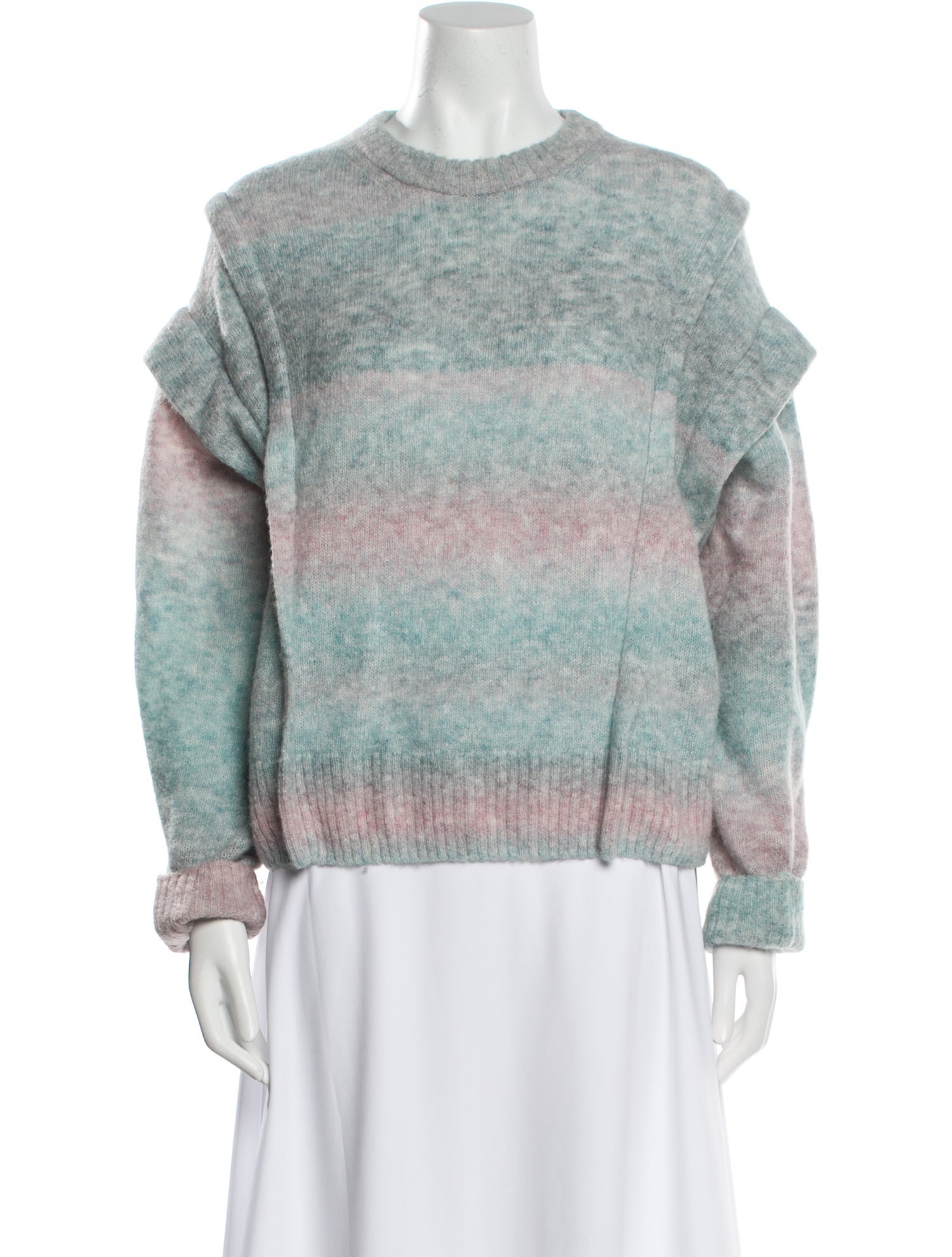 Iro Striped Crew Neck Sweater