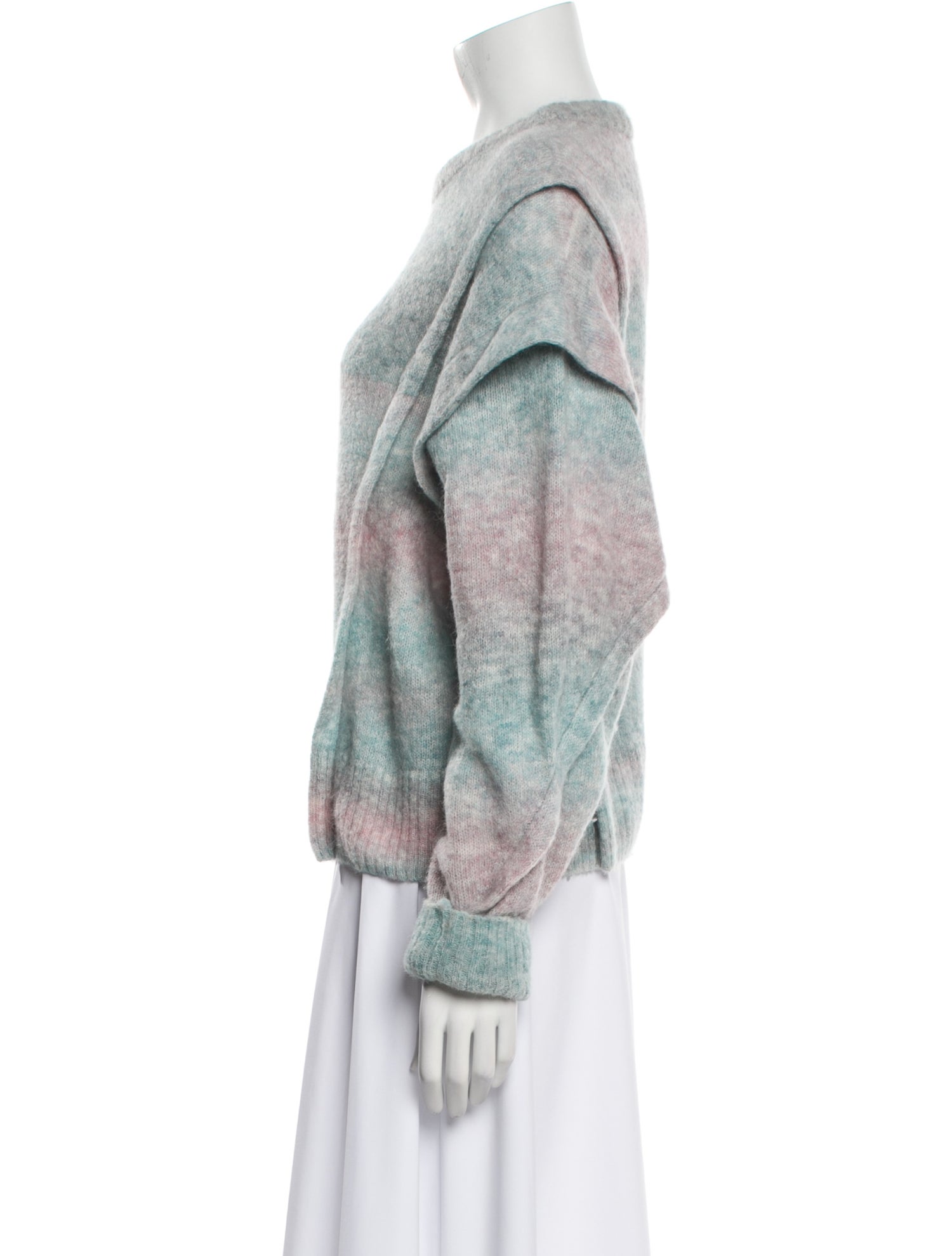 Iro Striped Crew Neck Sweater