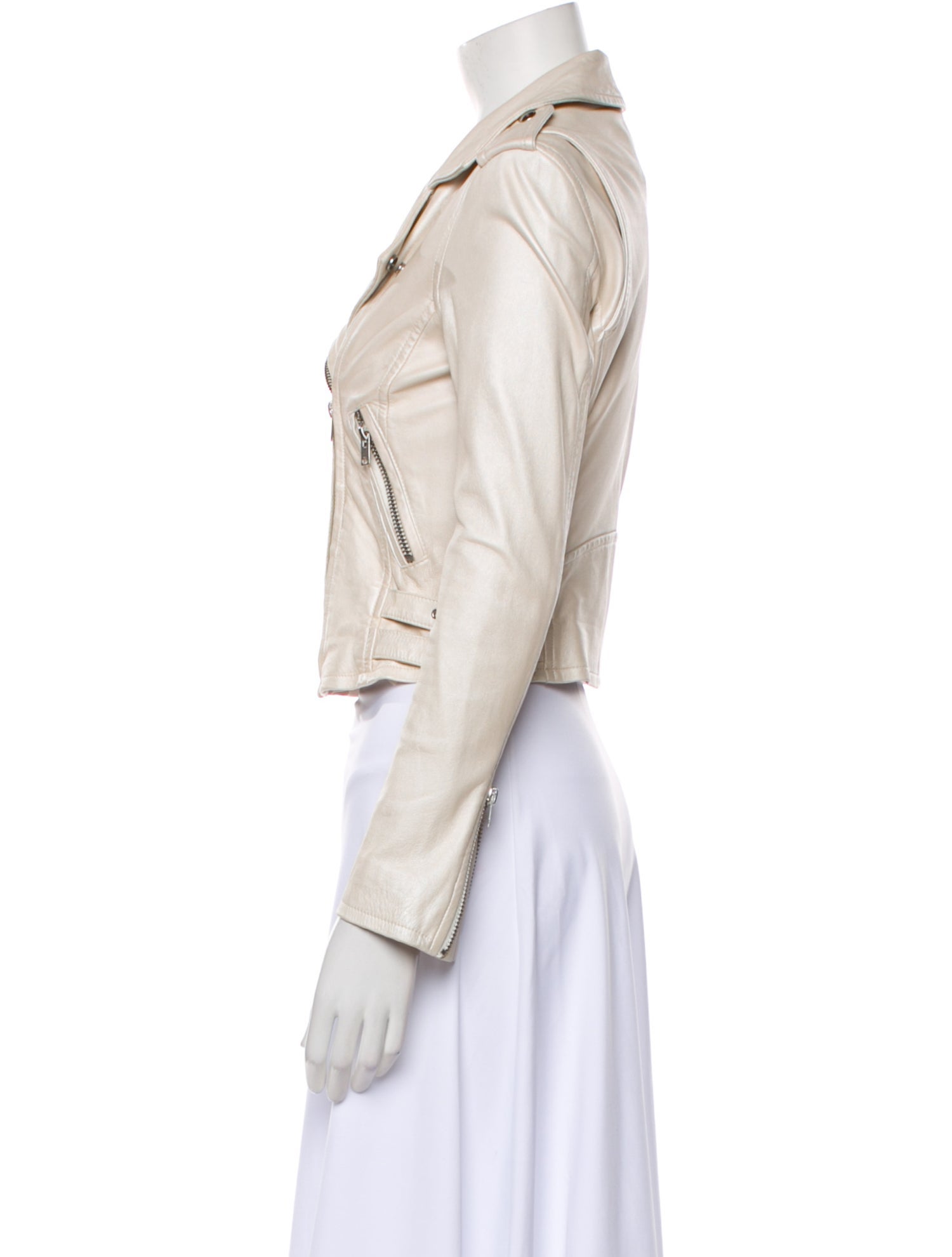 Iro Lamb Leather Biker Jacket