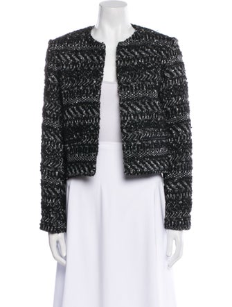 Iro Tweed Pattern Evening Jacket