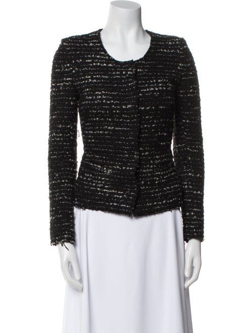 Iro Wool Tweed Pattern Evening Jacket
