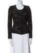 Iro Wool Tweed Pattern Evening Jacket