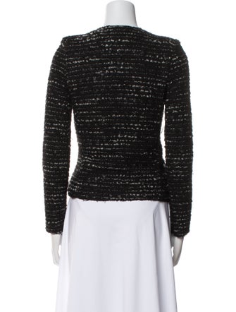 Iro Wool Tweed Pattern Evening Jacket