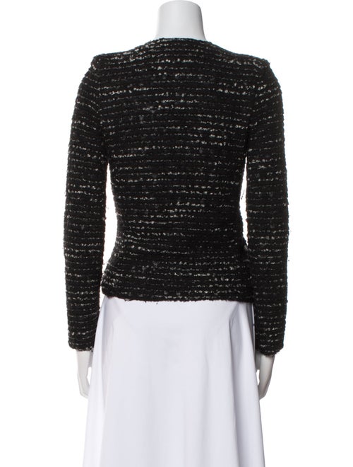 Iro Wool Tweed Pattern Evening Jacket