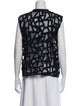 Iro Lace Pattern Scoop Neck Top