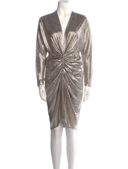 Iro V-Neck Knee-Length Dress