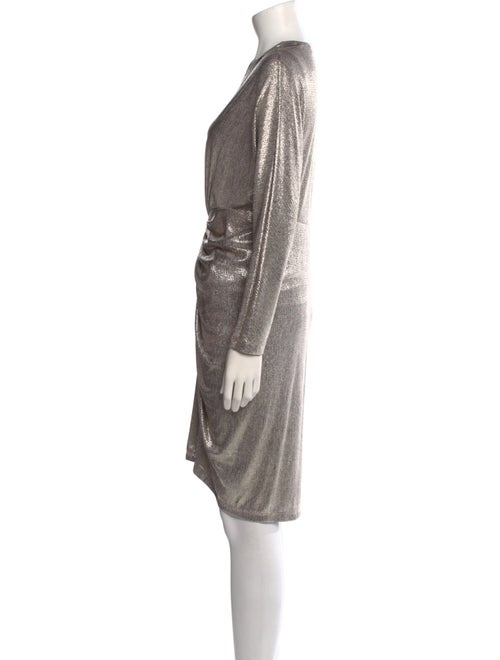 Iro V-Neck Knee-Length Dress