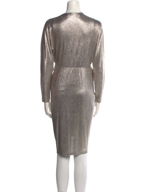 Iro V-Neck Knee-Length Dress