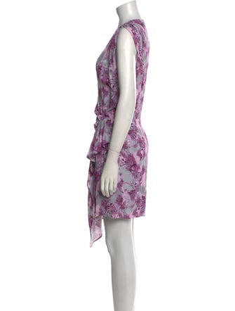 Iro Printed Mini Dress