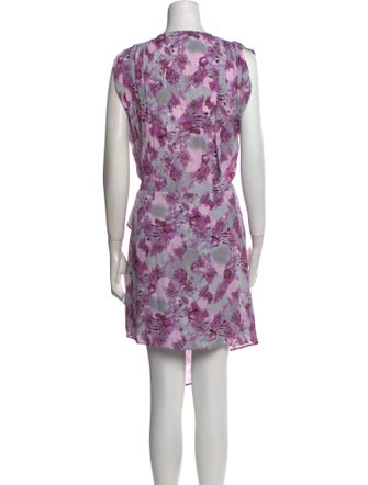 Iro Printed Mini Dress