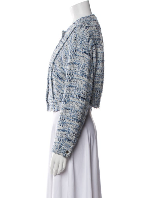 Iro Tweed Pattern Evening Jacket