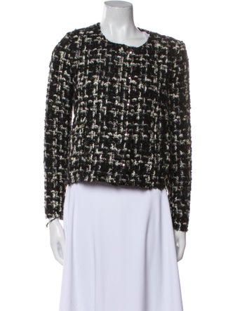 Iro Tweed Pattern Evening Jacket