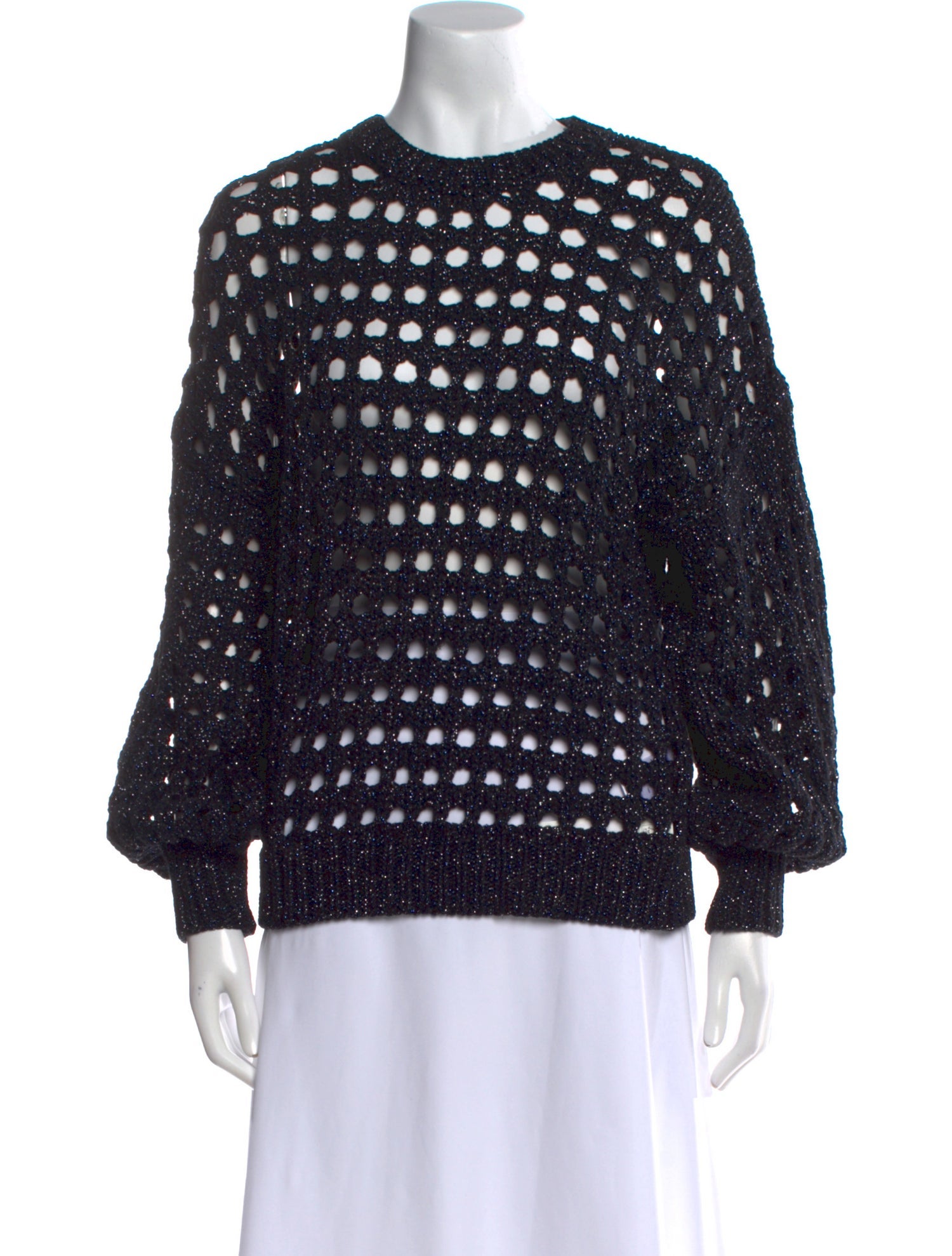Iro Printed Crew Neck Sweater