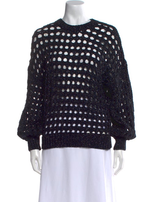 Iro Printed Crew Neck Sweater