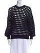Iro Printed Crew Neck Sweater