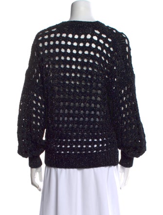 Iro Printed Crew Neck Sweater