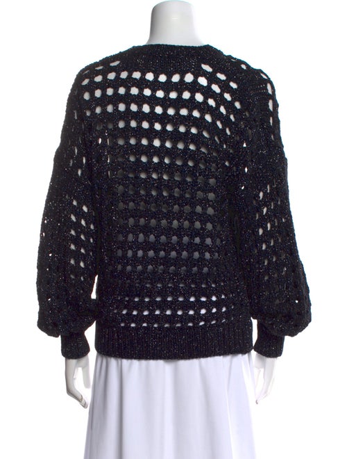 Iro Printed Crew Neck Sweater