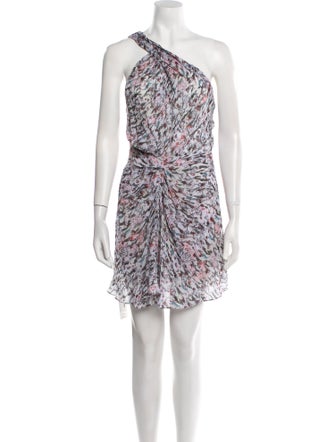 Iro Printed Mini Dress