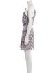 Iro Printed Mini Dress