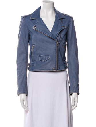 Iro Lamb Leather Biker Jacket