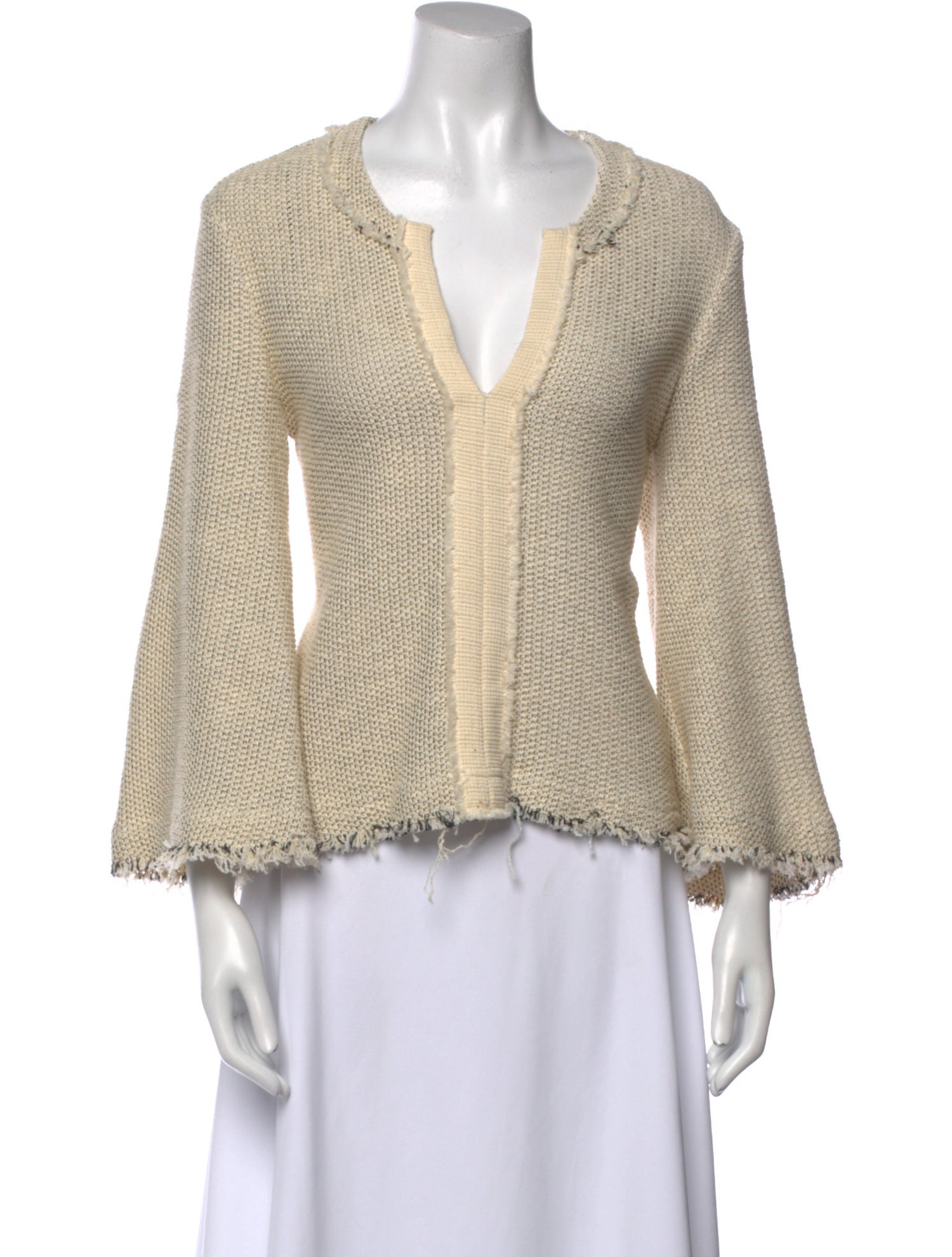 Iro V-Neck Long Sleeve Blouse