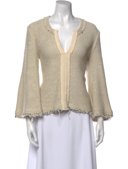 Iro V-Neck Long Sleeve Blouse