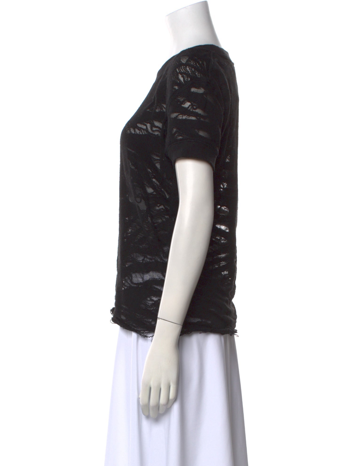 Iro Scoop Neck Short Sleeve T-Shirt