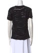 Iro Scoop Neck Short Sleeve T-Shirt