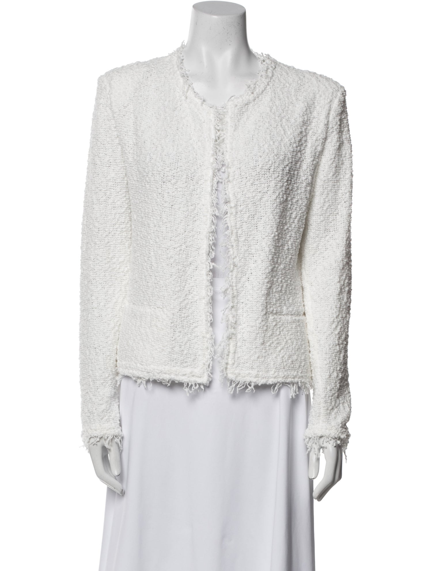 Iro Tweed Pattern Evening Jacket