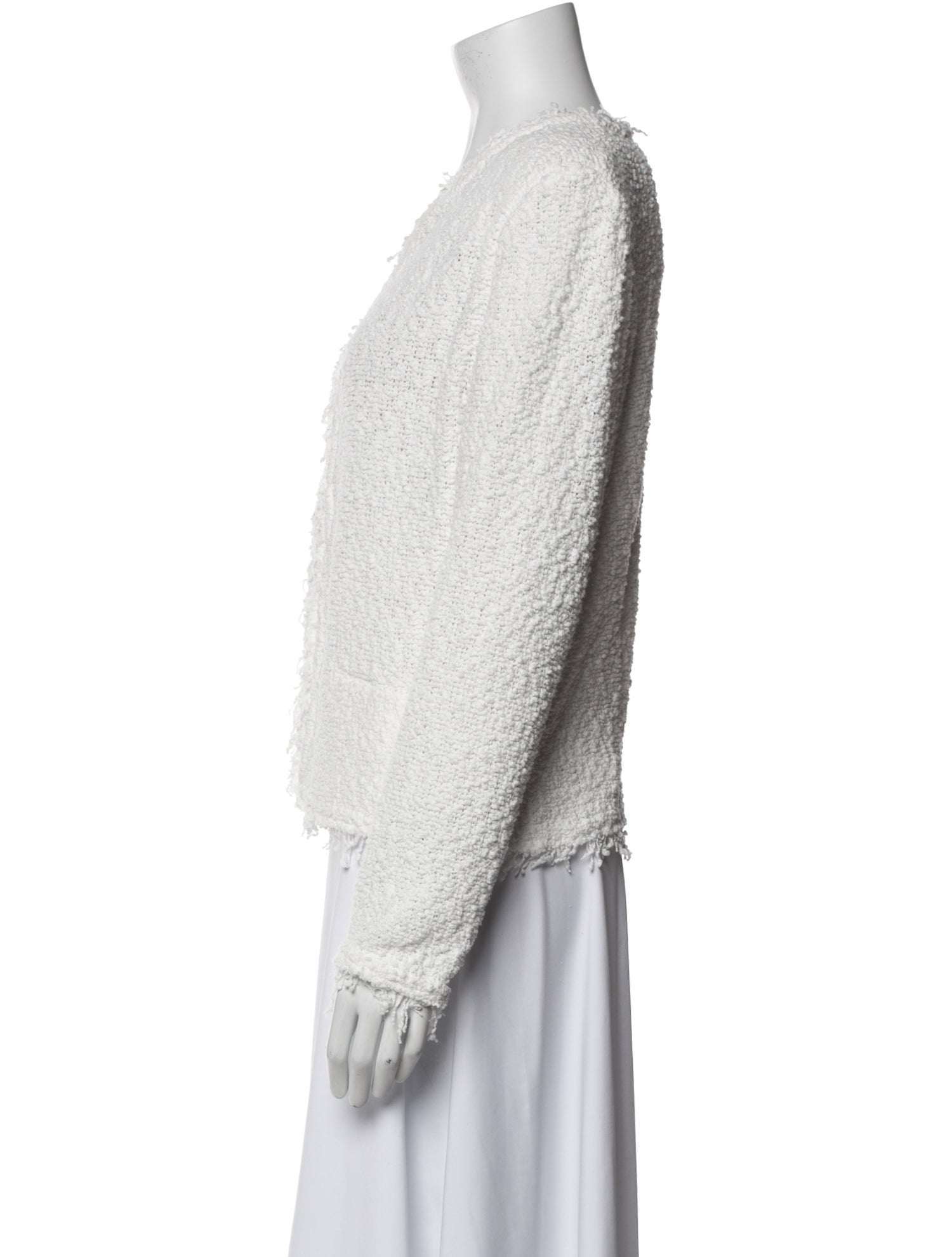 Iro Tweed Pattern Evening Jacket