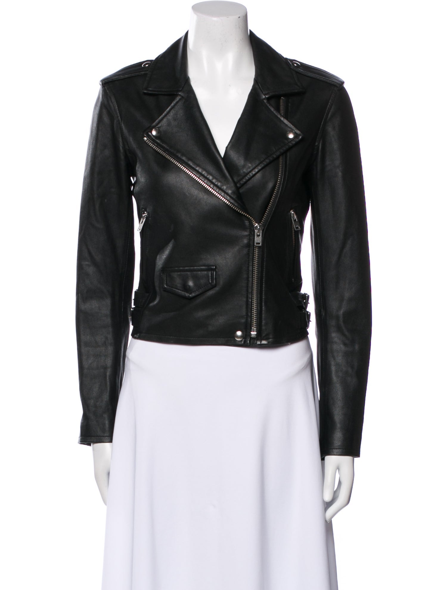 Iro Lamb Leather Biker Jacket