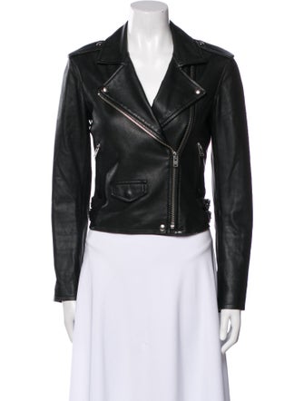 Iro Lamb Leather Biker Jacket