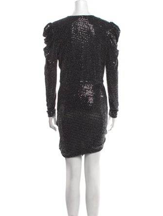 Iro V-Neck Mini Dress