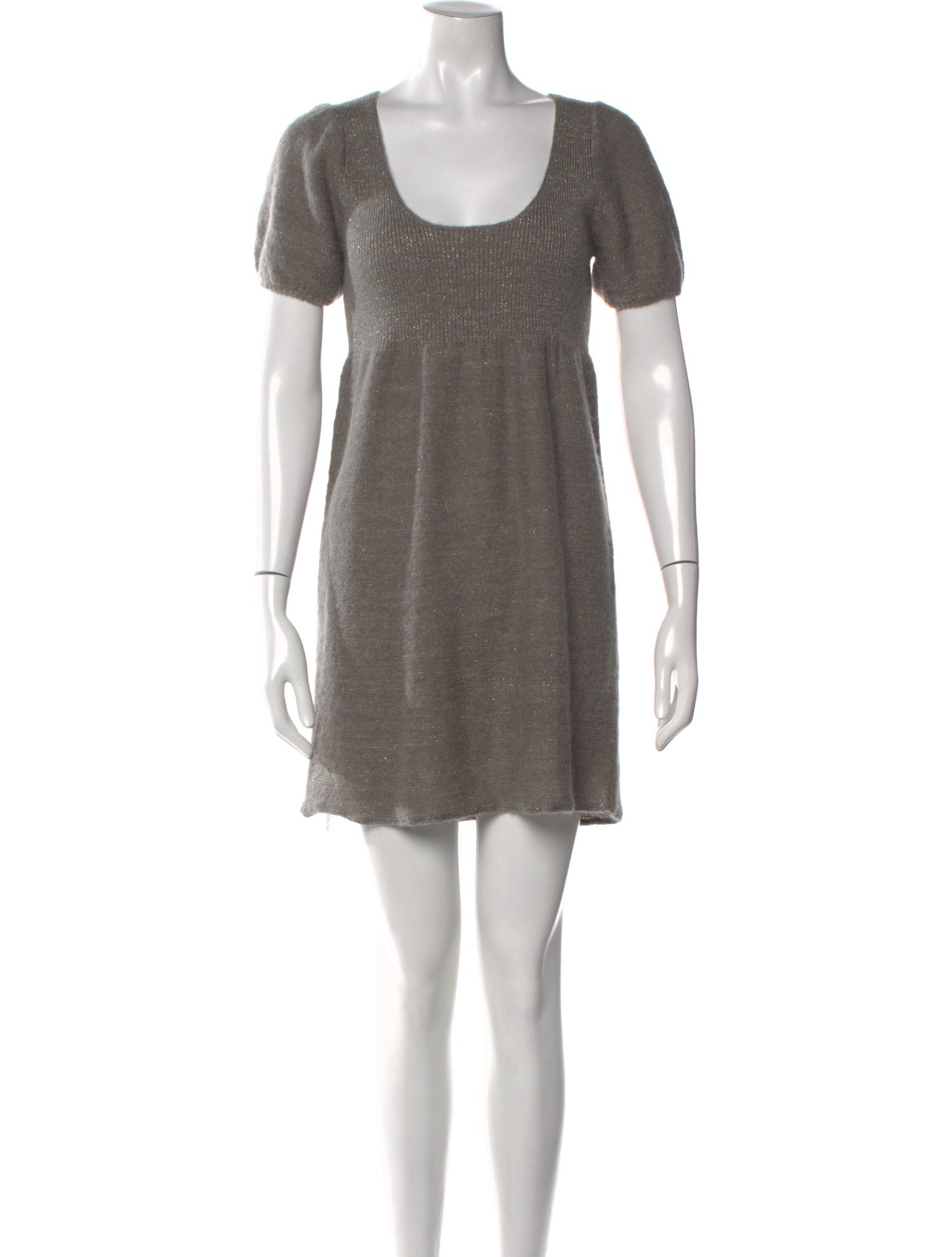 Iro Sequin Scoop Neck Sweater