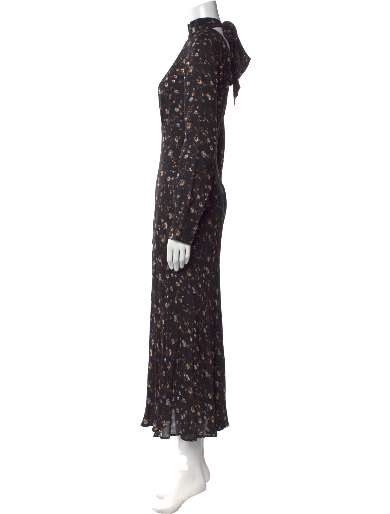 Iro Floral Print Long Dress