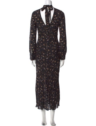 Iro Floral Print Long Dress