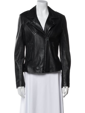 Iro Lamb Leather Biker Jacket