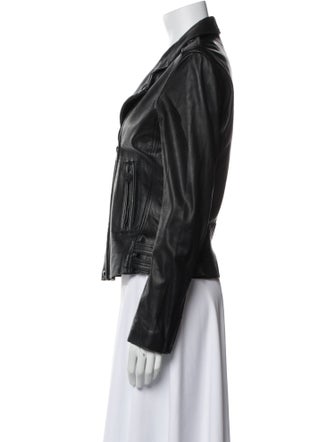 Iro Lamb Leather Biker Jacket